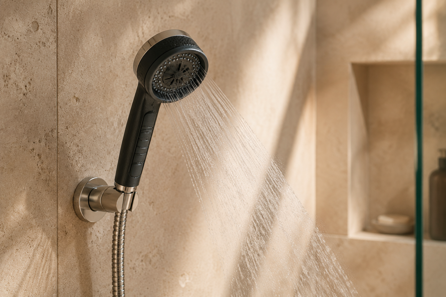 Aurelle Flow – 15-Stage Filtered Shower Head Complete Set